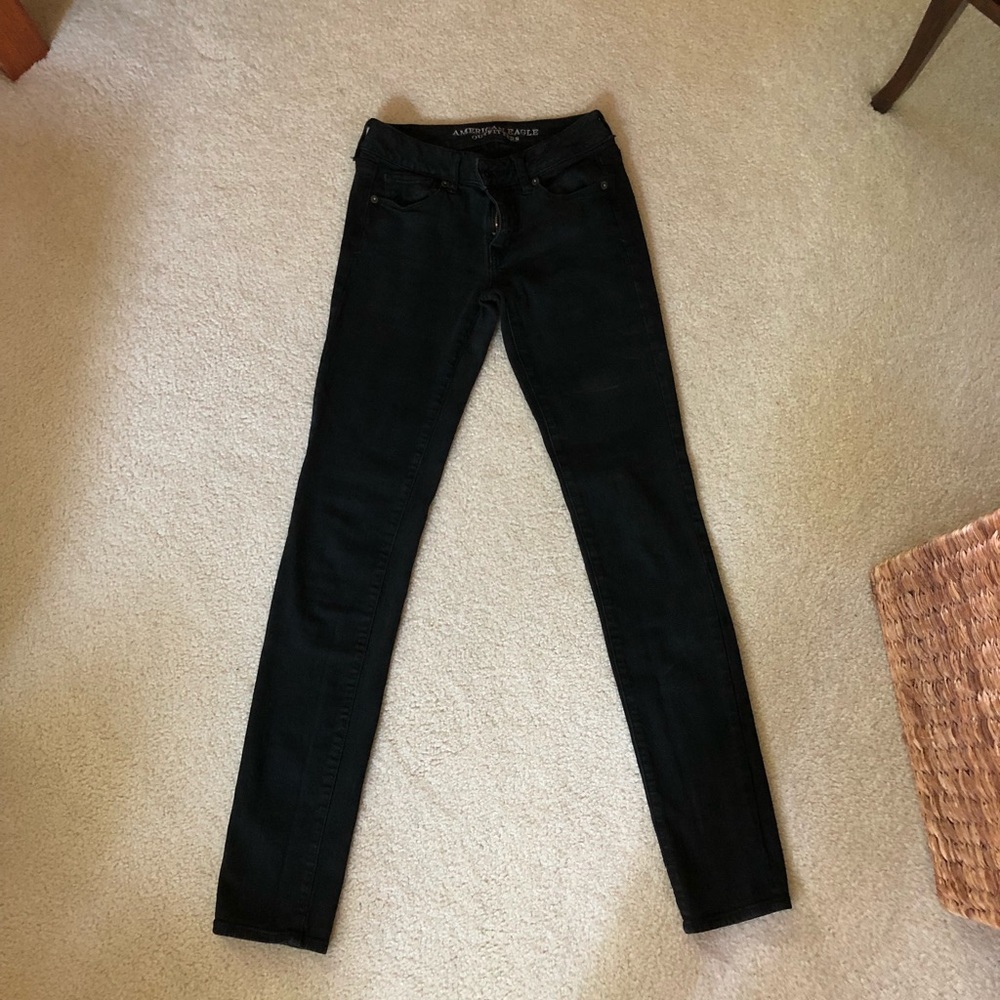 American Eagle Black Skinny Jeans